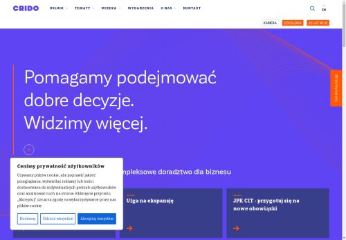 CRIDO DORADZTWO A. PUNCEWICZ SPÓŁKA JAWNA